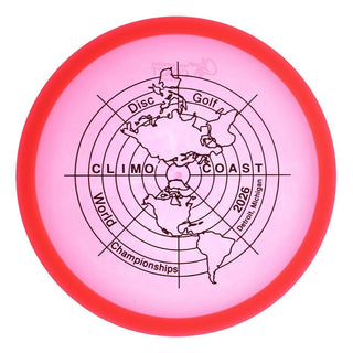 #4 Red (Black) 175-176 Climo Disc Golf Z Color Glo Coast Detroit 26