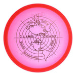 #5 Red (Gold Metallic) 175-176 Climo Disc Golf Z Color Glo Coast Detroit 26