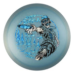 #76 EXACT DISC (Blue Light Shatter/Silver Linear Holo/Black) 175-176 Brian Allen Big Z Colorshift Cigarra