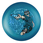 #79 EXACT DISC (Blue Light Shatter/Silver Linear Holo/Black) 175-176 Brian Allen Big Z Colorshift Cigarra