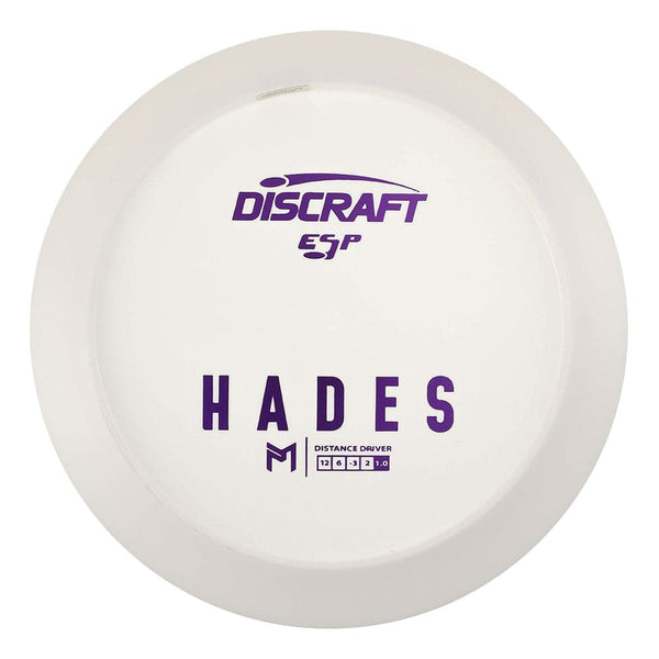 #4 (Purple Matte) 167-169 ESP White Paul McBeth Hades