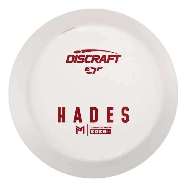 #5 (Red Matte) 167-169 ESP White Paul McBeth Hades