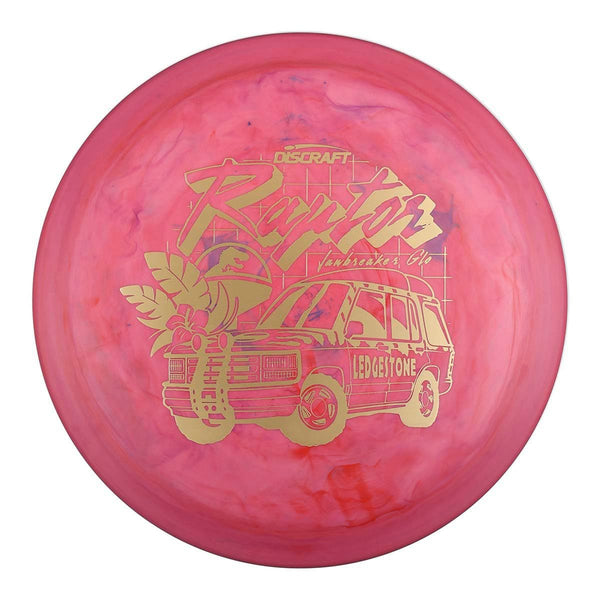 Red (Gold Brushed) 170-172 Jawbreaker Glo Raptor