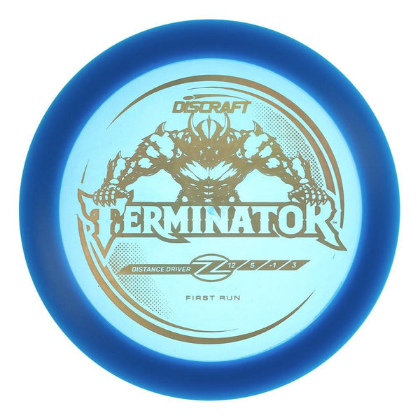 #34 Blue (Gold Holo) 173-174 First Run Z Terminator