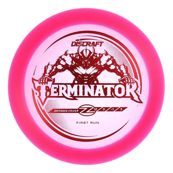 #43 Pink (Red Weave) 173-174 First Run Z Terminator