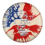 #74 (Silver Linear Holo) 173-174 Paul McBeth Z Glo Flag Dye Luna