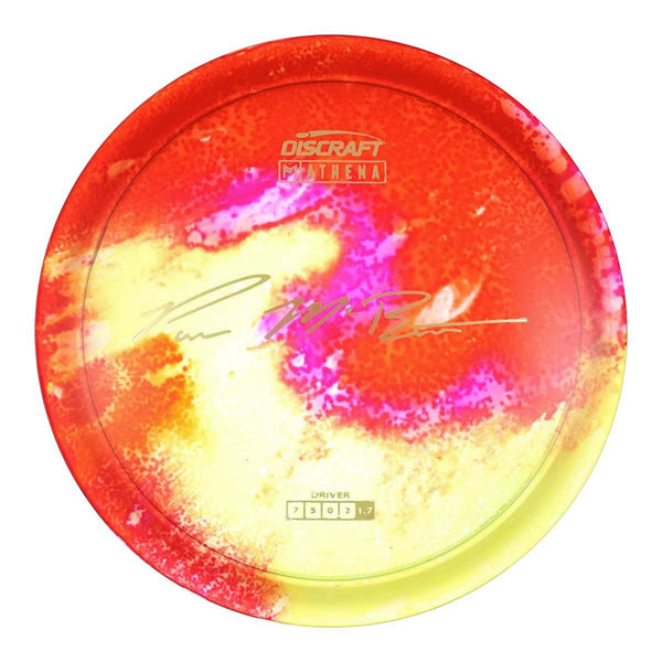 #93 (Gold Brushed) 173-174 Paul McBeth Flag & Fly Dye Z Athena