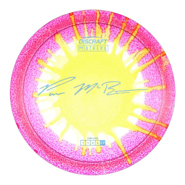 #67 (Blue Light Holo) 160-163 Paul McBeth Flag & Fly Dye Z Athena