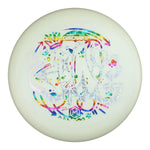 UV Blue (Spirograph & Rainbow Shatter Tight) 173-174 Paul McBeth UV Z Glo Graffiti Zone