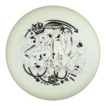 UV Blue (Silver Hearts & Black) 173-174 Paul McBeth UV Z Glo Graffiti Zone