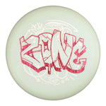 UV Blue (Red Waterfall & White Matte) 173-174 Paul McBeth UV Z Glo Graffiti Zone