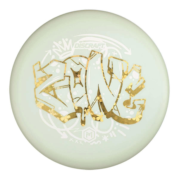 UV Blue (Gold Flowers & White Matte) 173-174 Paul McBeth UV Z Glo Graffiti Zone