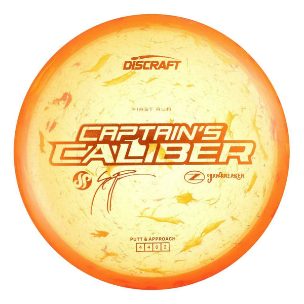 #18 EXACT DISC (Orange Metallic) 170-172 First Run Z Jawbreaker Captain’s Caliber