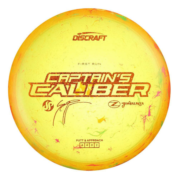 #65 EXACT DISC (Orange Sparkle Stars) 173-174 First Run Z Jawbreaker Captain’s Caliber
