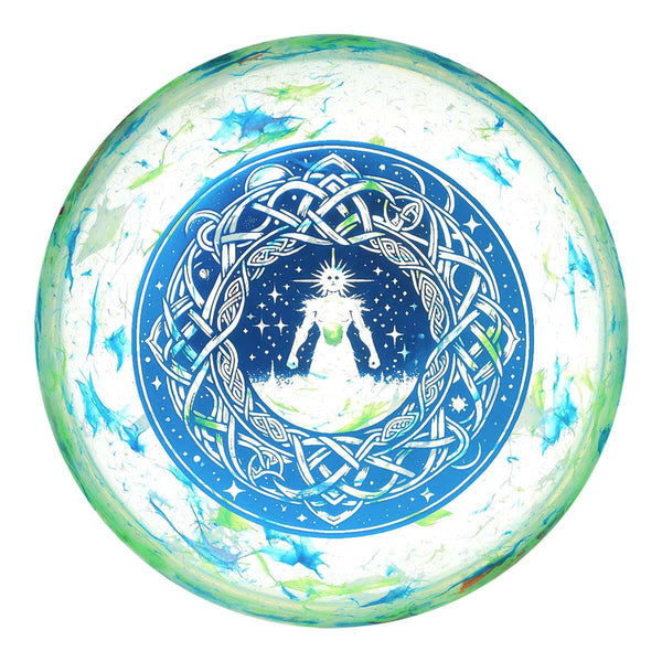 #43 (Blue Metallic) 173-174 Paul McBeth Jawbreaker Z FLX "Galactic" Luna (Vault Reserves)