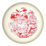 #4 (Red Matte) 177+ Mega Glo Sled Detroit 26 Locust Edition