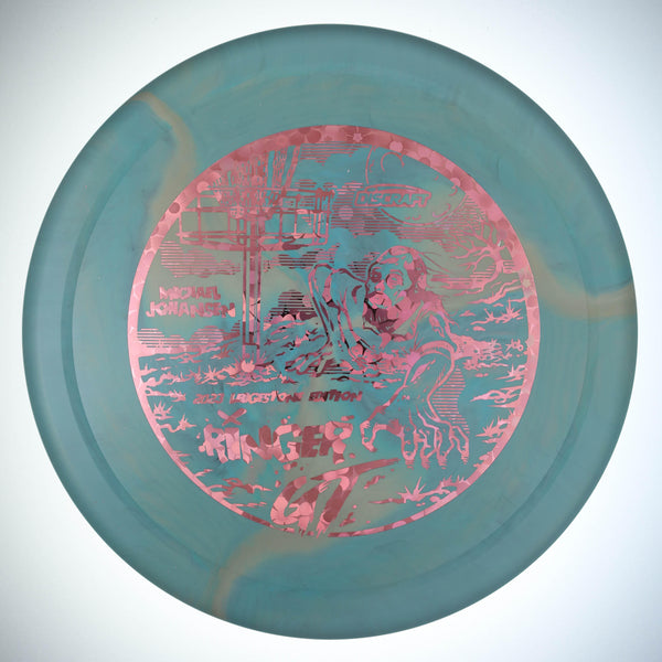 #56 Pink Flowers 173-174 Michael Johansen MJ ESP Swirl Ringer GT (Exact Disc)