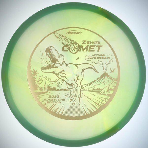 #22 Gold Brushed 177+ Michael Johansen MJ Z Swirl Comet (Exact Disc)