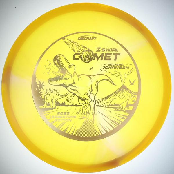 #51 Gold Holo 177+ Michael Johansen MJ Z Swirl Comet (Exact Disc)