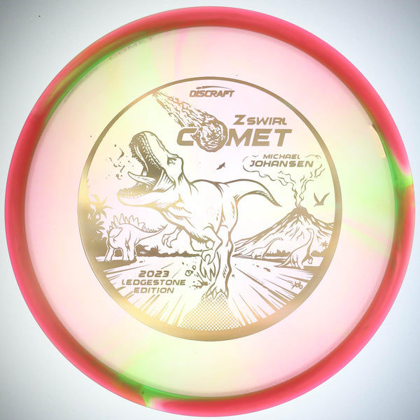 #54 Gold Holo 177+ Michael Johansen MJ Z Swirl Comet (Exact Disc)