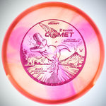 #65 Magenta Shatter 177+ Michael Johansen MJ Z Swirl Comet (Exact Disc)