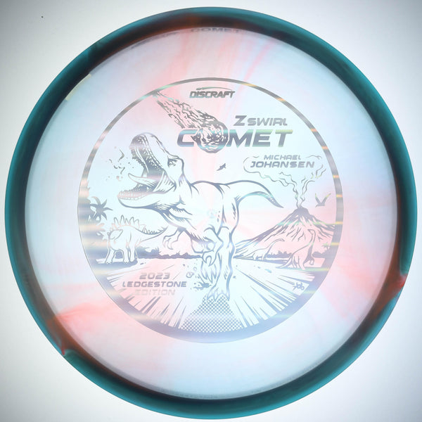 #73 Silver Linear Holo 177+ Michael Johansen MJ Z Swirl Comet (Exact Disc)