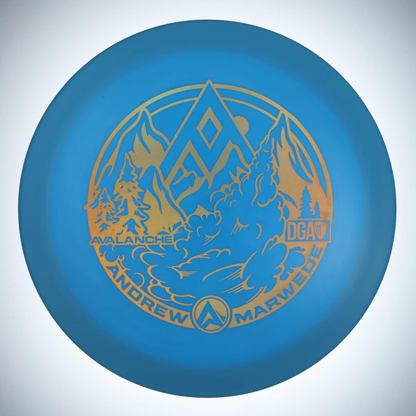 Blue (Gold Holo) 173-174 DGA Andrew Marwede LE ProLine PL Avalanche