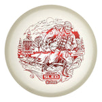 #1 (Red Linear Holo) 175-176 Mega Glo Sled Detroit 26 Toboggan Edition