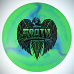 #100 175-176 Micah Groth Signature Red Macaw ESP Vulture (Exact Disc)