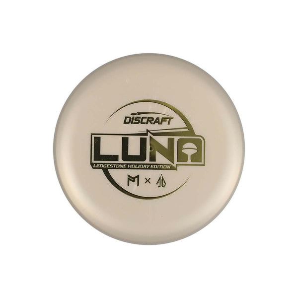 White (Gold Metallic) Anthony Barela & Paul McBeth Big Z Luna Collab - MINI Holiday Edition