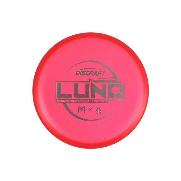 Red (Silver Brushed) Anthony Barela & Paul McBeth Big Z Luna Collab - MINI Holiday Edition