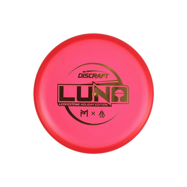 Red (Gold Metallic) Anthony Barela & Paul McBeth Big Z Luna Collab - MINI Holiday Edition