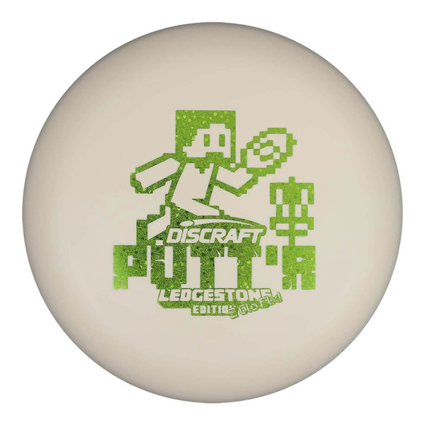 White (Green Sparkle Stars) 173-174 Z Glo FLX Putt'r