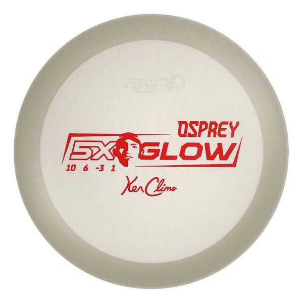 #4 (Red Matte) 173-174 Climo Disc Golf 5x Glow Osprey