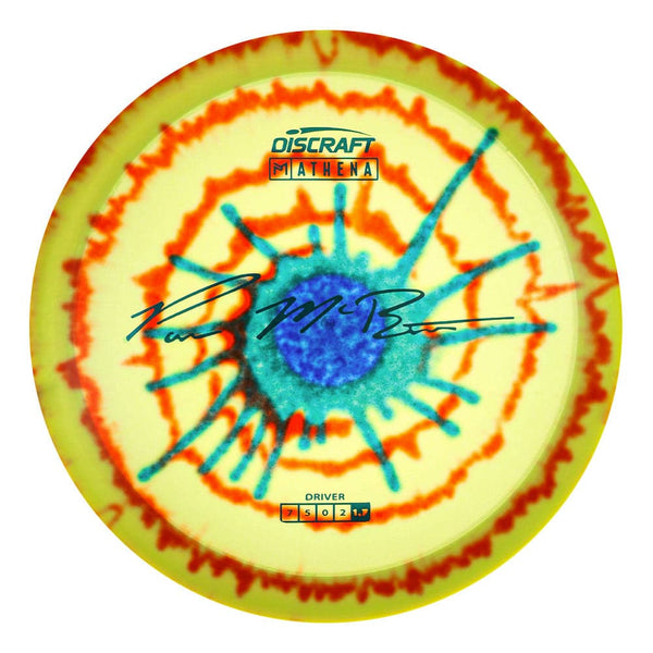 #16 (Teal Matte) 167-169 Paul McBeth Fly & Flag Dye Z Athena