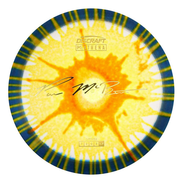#5 (Gold Metallic) 167-169 Paul McBeth Fly & Flag Dye Z Athena