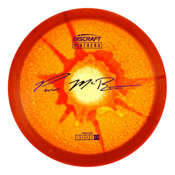 #7 (Purple Metallic) 167-169 Paul McBeth Fly & Flag Dye Z Athena