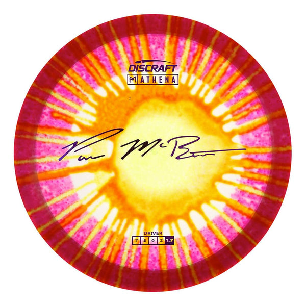 #8 (Purple Metallic) 167-169 Paul McBeth Fly & Flag Dye Z Athena