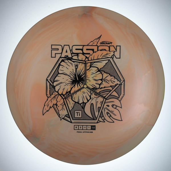 Orange (Black) 167-169 Paige Pierce Titanium (Ti) Swirl Passion