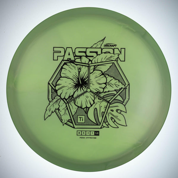 Green (Black) 175-176 Paige Pierce Titanium (Ti) Swirl Passion