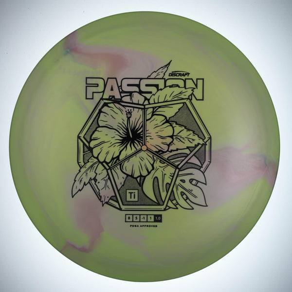 Green (Black) 160-163 Paige Pierce Titanium (Ti) Swirl Passion
