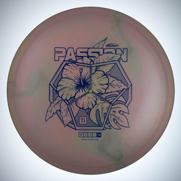 Purple (Blue Dark Matte) 164-166 Paige Pierce Titanium (Ti) Swirl Passion