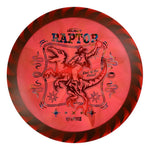 #101 Blue Rim (Red Linear Holo/Wonderbread) 173-174 Tour Championships Z Swirl Fuzed Raptor with Solid ESP Rim