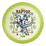 #104 White Rim (Blue Metallic/Rainbow) 173-174 Tour Championships Z Swirl Fuzed Raptor with Solid ESP Rim
