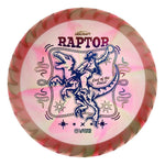 #111 White Rim (Blue Metallic/Rainbow) 173-174 Tour Championships Z Swirl Fuzed Raptor with Solid ESP Rim