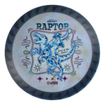 #114 White Rim (Blue Pebbles/Winter Sunset) 173-174 Tour Championships Z Swirl Fuzed Raptor with Solid ESP Rim
