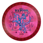 #115 White Rim (Blue Pebbles/Winter Sunset) 173-174 Tour Championships Z Swirl Fuzed Raptor with Solid ESP Rim
