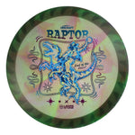 #117 White Rim (Blue Pebbles/Winter Sunset) 173-174 Tour Championships Z Swirl Fuzed Raptor with Solid ESP Rim