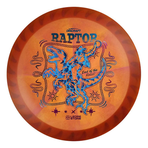#118 White Rim (Blue Pebbles/Winter Sunset) 173-174 Tour Championships Z Swirl Fuzed Raptor with Solid ESP Rim
