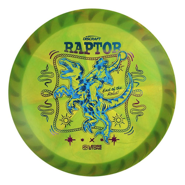 #119 White Rim (Blue Pebbles/Winter Sunset) 173-174 Tour Championships Z Swirl Fuzed Raptor with Solid ESP Rim